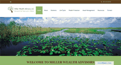 Desktop Screenshot of millerwealthadvisors.com